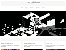 Tablet Screenshot of justinwilcott.com